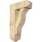 Ekena Millwork Funston Arts and Crafts Rough Sawn Bracket w/ Offset Brace, Douglas Fir, 8"W x 22"D x 34"H BKT0806X22X34FST03RDF - alternate 1